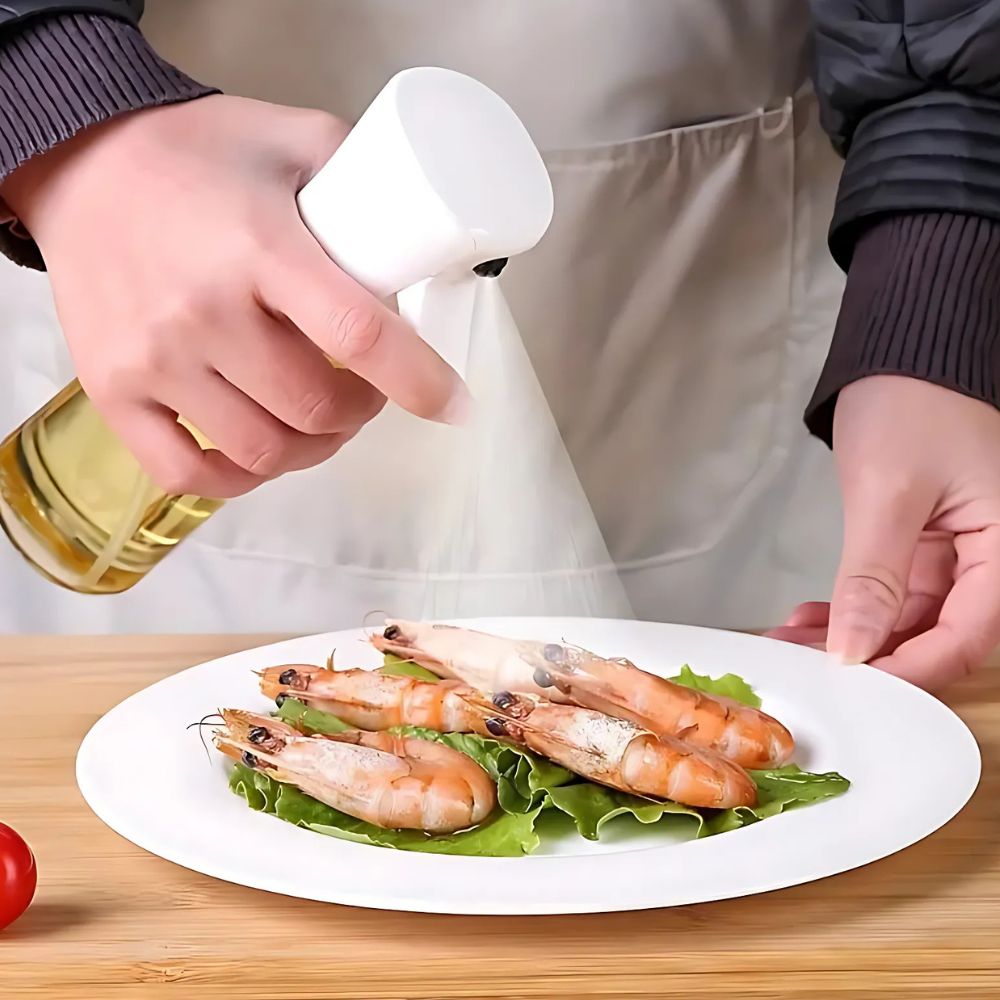 AeroMist Luxe Oliesprayfles – Elegant Design voor Gezonde &amp; Precieze Koken
