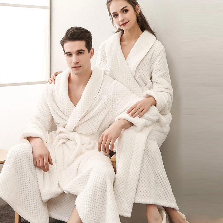 Fleece Bathrobe
