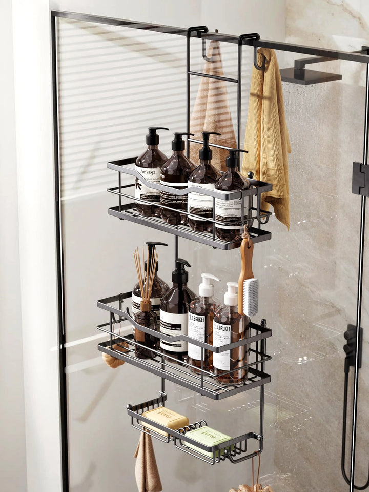 Hanging Shower Caddy – 3-Tier Large Bathroom Organiser