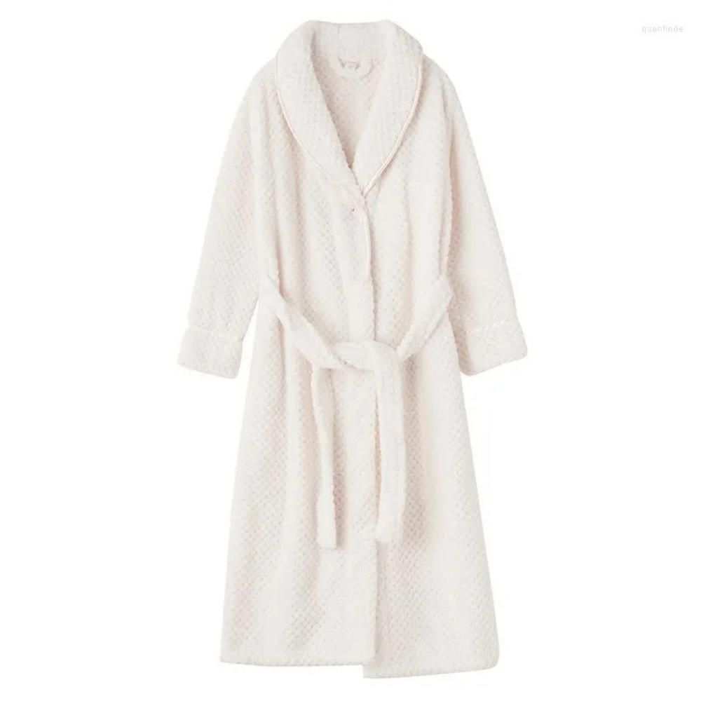 Fleece Bathrobe