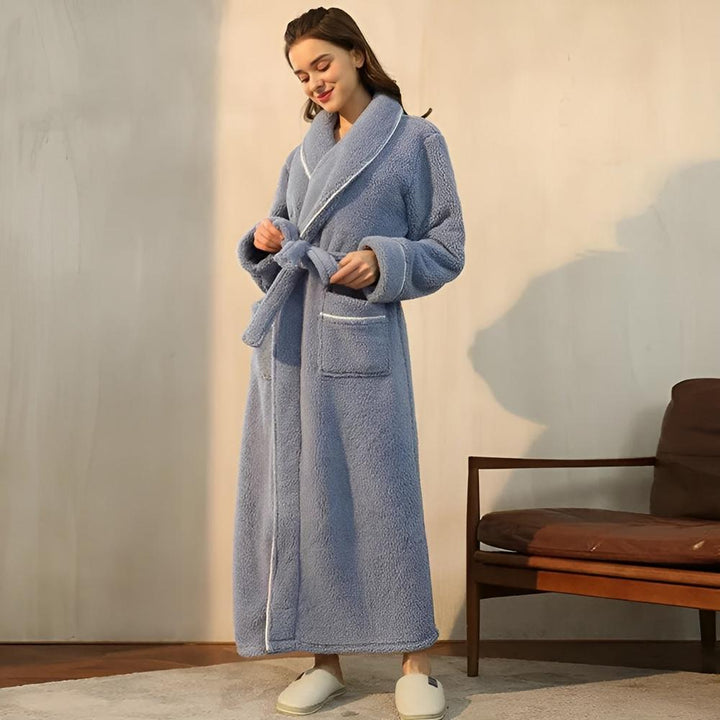 Coral Fleece Bathrobe
