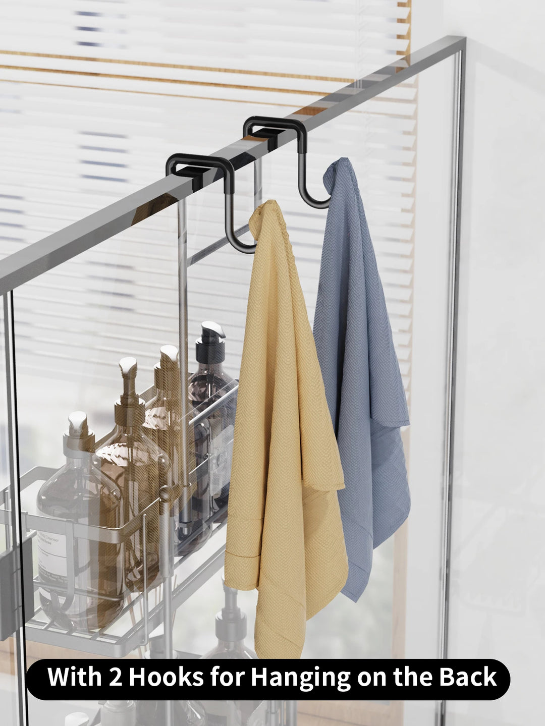 Hanging Shower Caddy – 3-Tier Large Bathroom Organiser