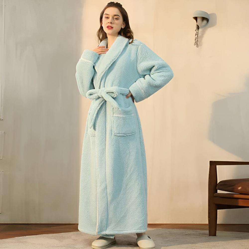 Coral Fleece Bathrobe