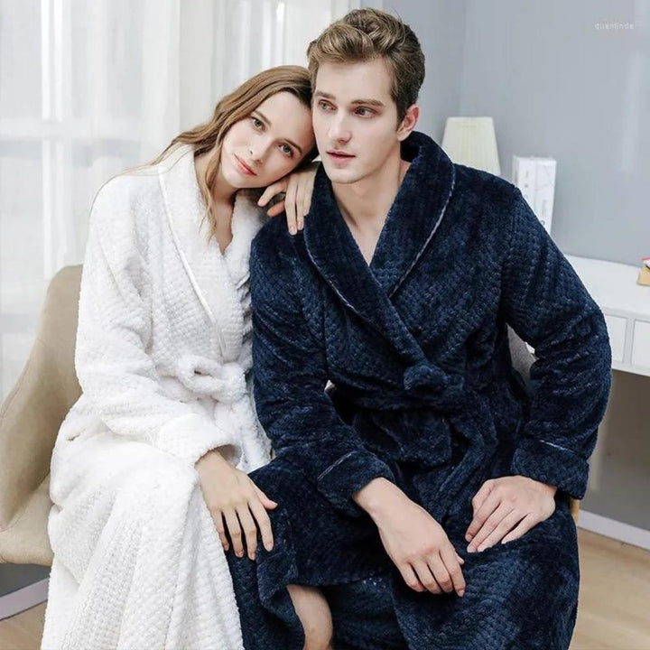 Fleece Bathrobe
