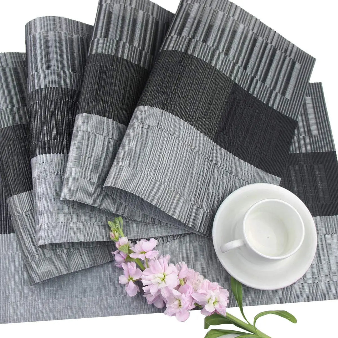 TableWove – Luxe Wasbare Placemats met Hittebestendig Design voor Stijlvol Tafelen