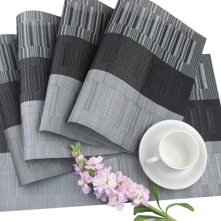 TableWove – Luxe Wasbare Placemats met Hittebestendig Design voor Stijlvol Tafelen
