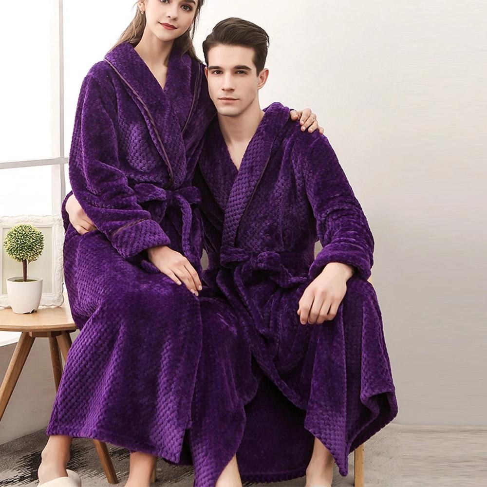 Fleece Bathrobe