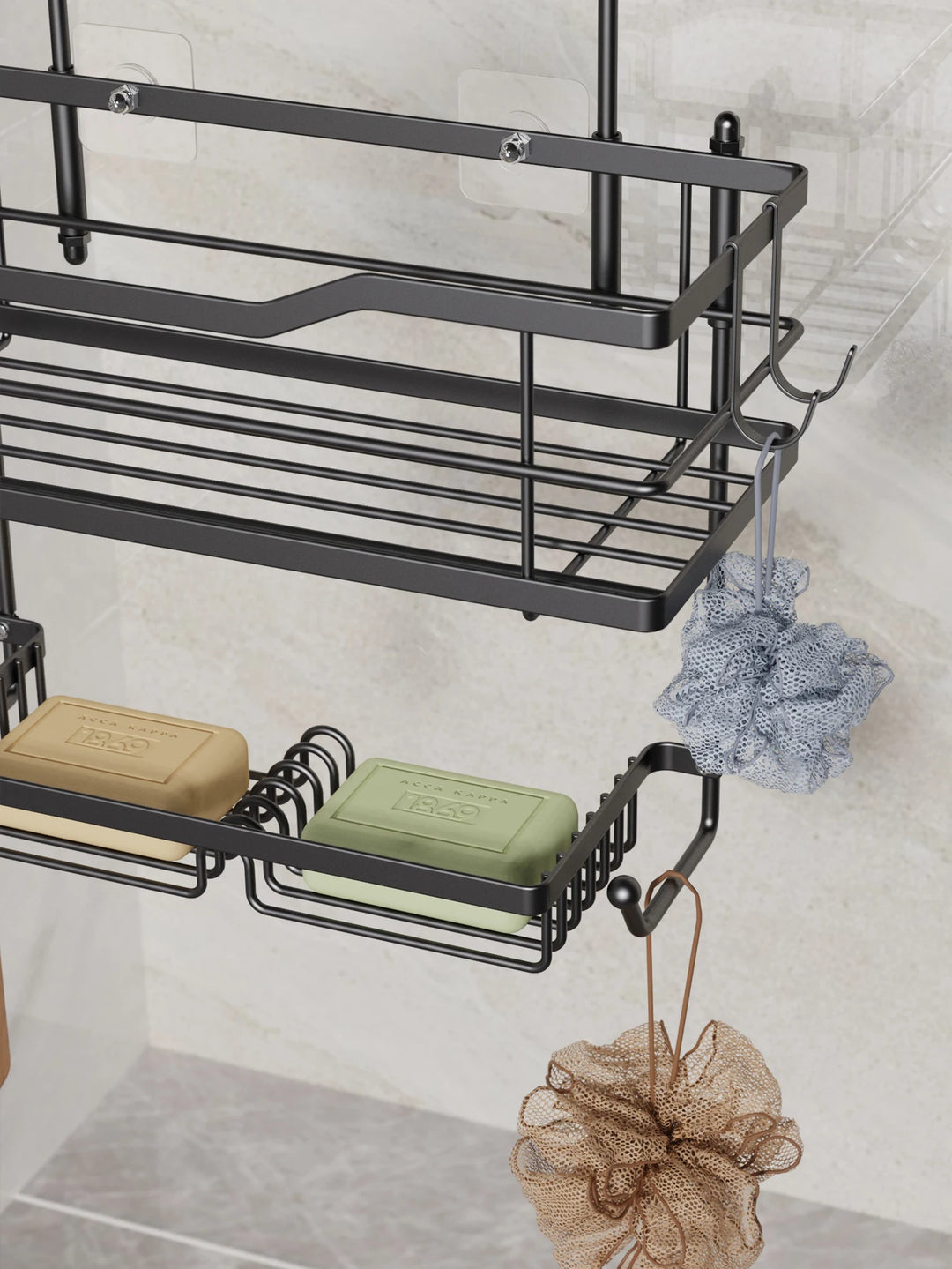 Hanging Shower Caddy – 3-Tier Large Bathroom Organiser