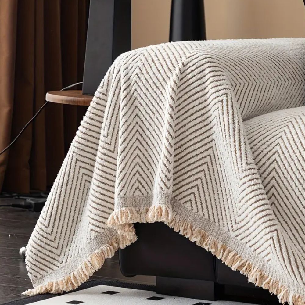 Herringbone Couch Cover