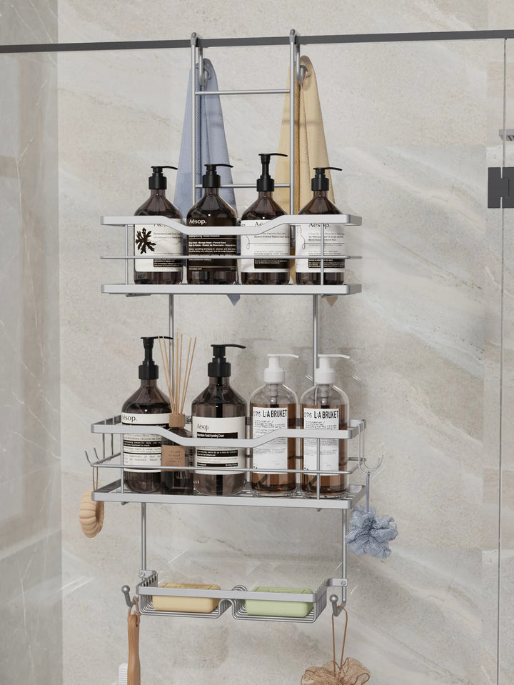 Hanging Shower Caddy – 3-Tier Large Bathroom Organiser
