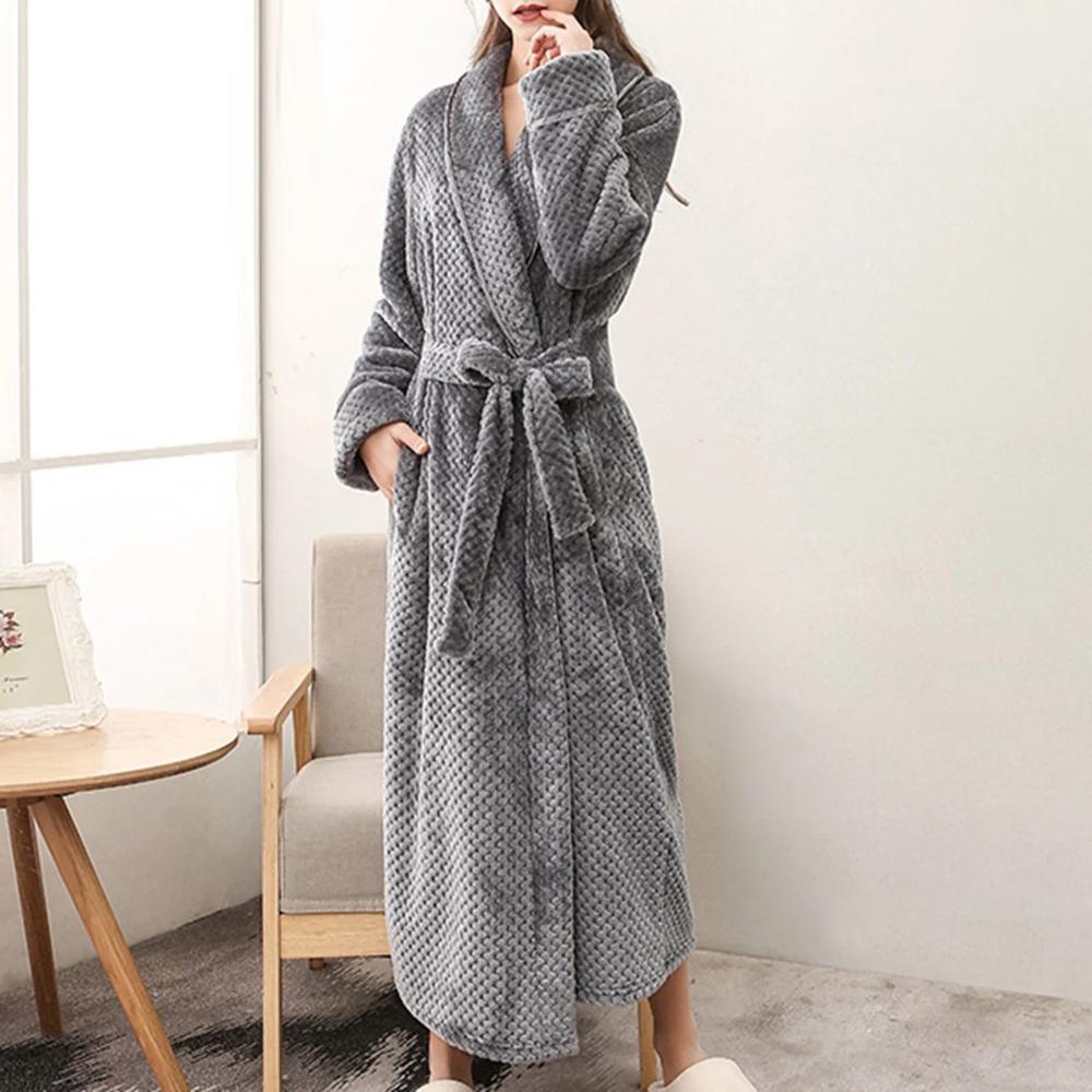 Fleece Bathrobe