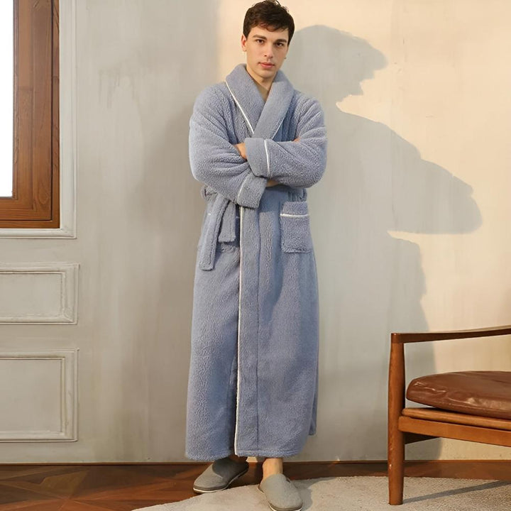 Coral Fleece Bathrobe