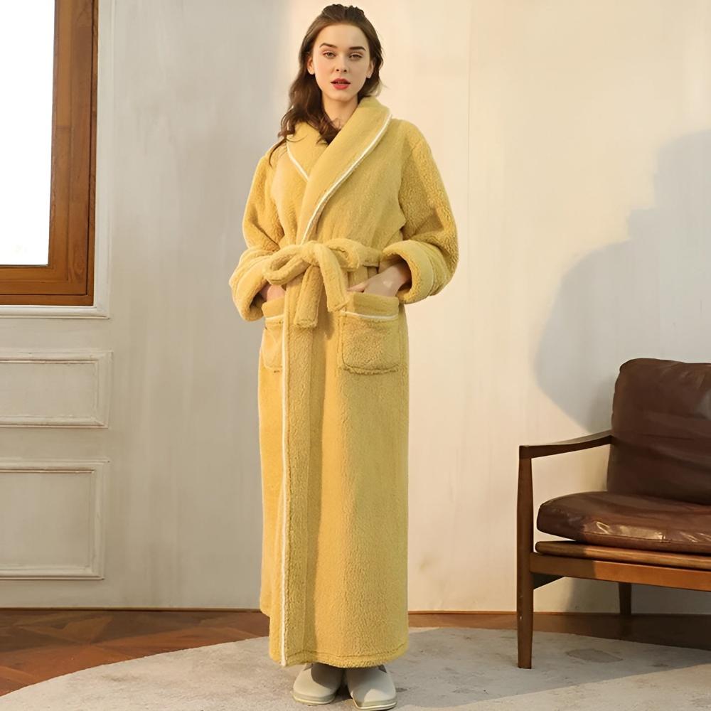 Coral Fleece Bathrobe