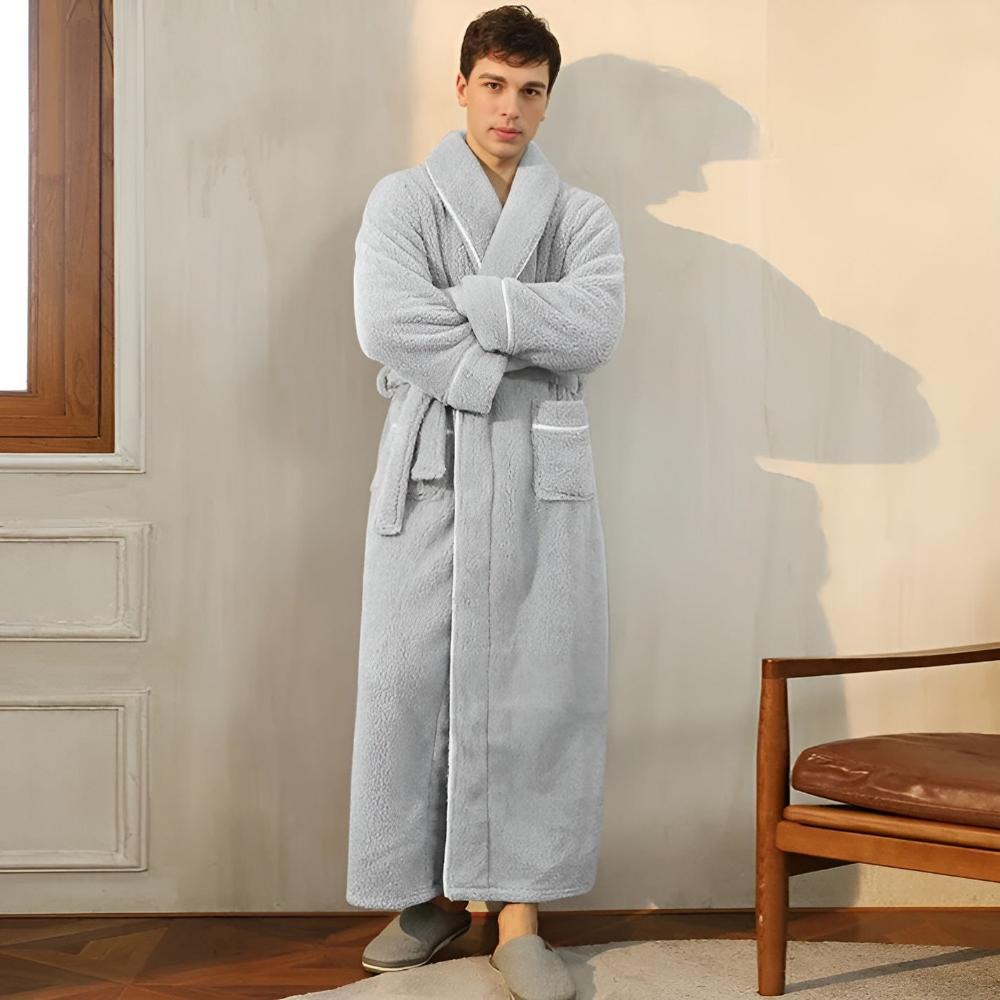 Coral Fleece Bathrobe