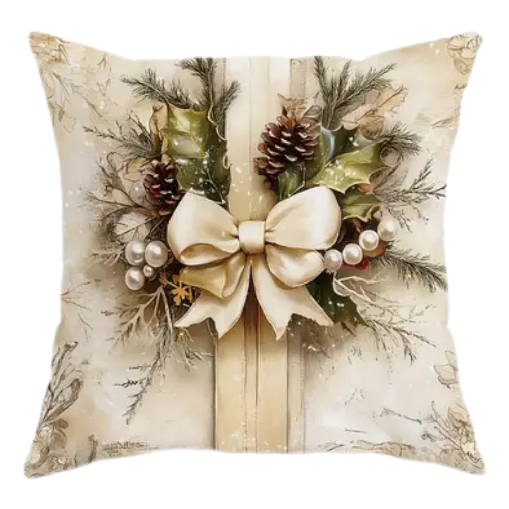 Christmas Velvet Cushion Cover