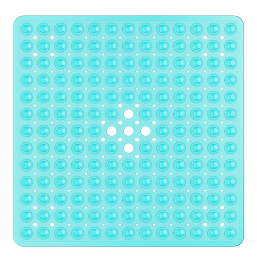 Aqua Blue Bath Mat