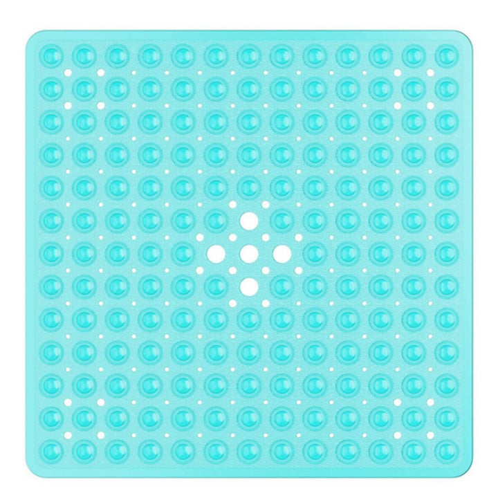Aqua Blue Bath Mat