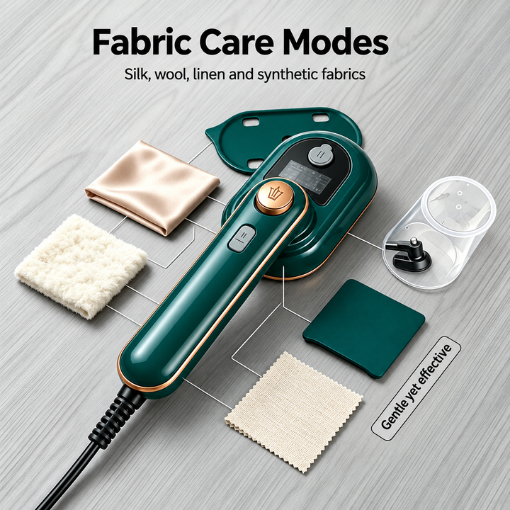 AuraSteam™ Portable Garment Steamer &amp; Mini Handheld Dry Iron