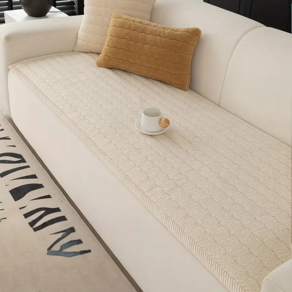 Thick Plush Couch Cover