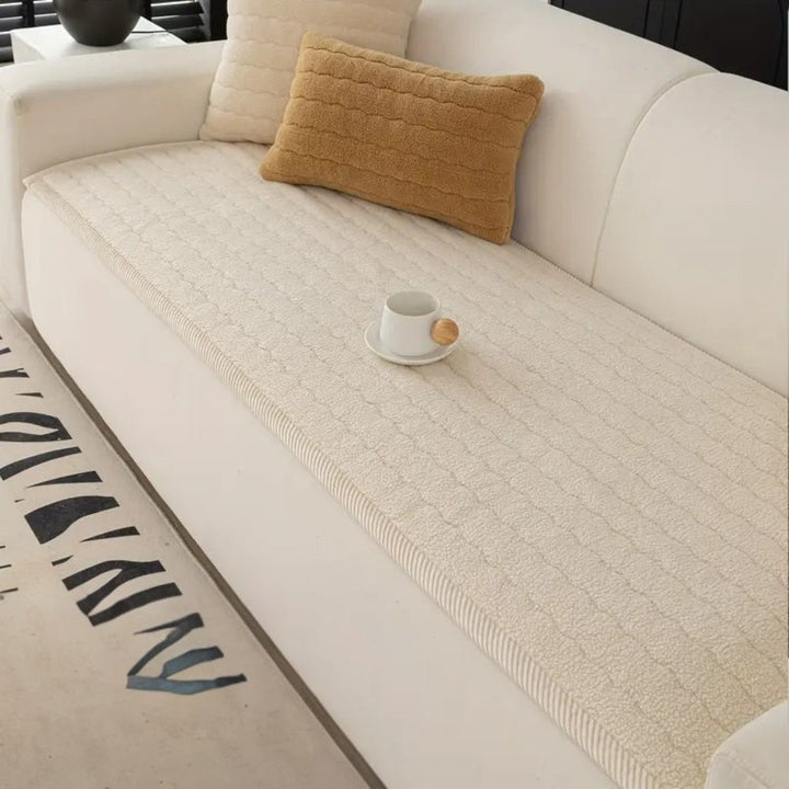 Thick Plush Couch Cover