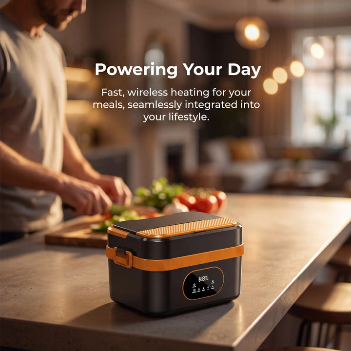 Electric Insulated Lunch Box – Portable Heated Lunch Box &amp; Food Warmer