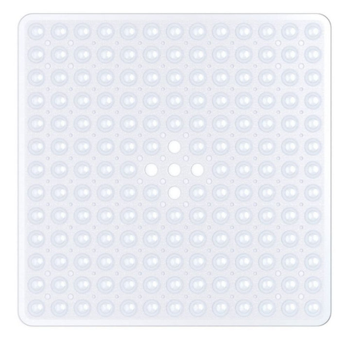 Frosted White Bath Mat