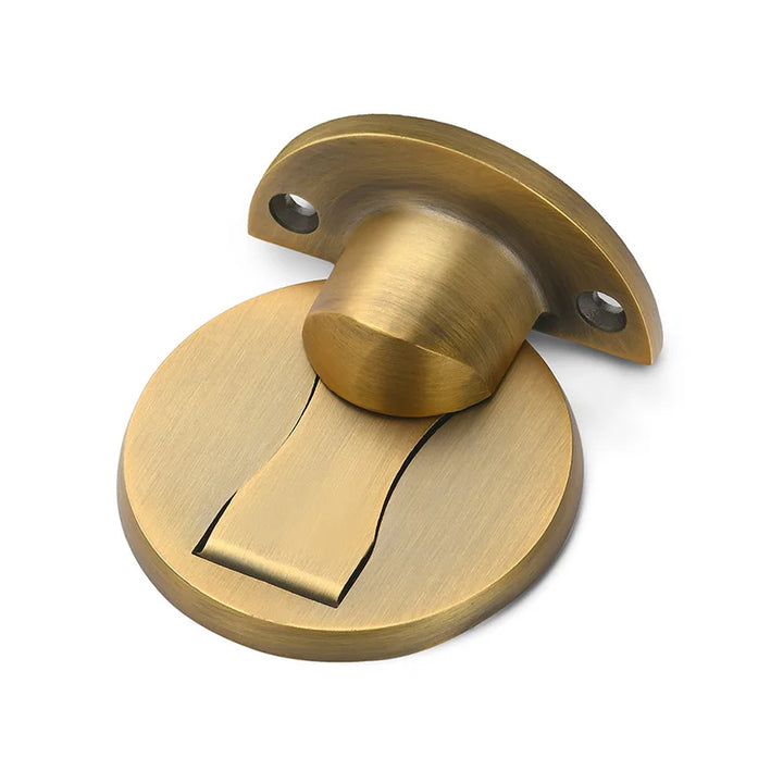 Yellow bronze magnetic door catch door holder