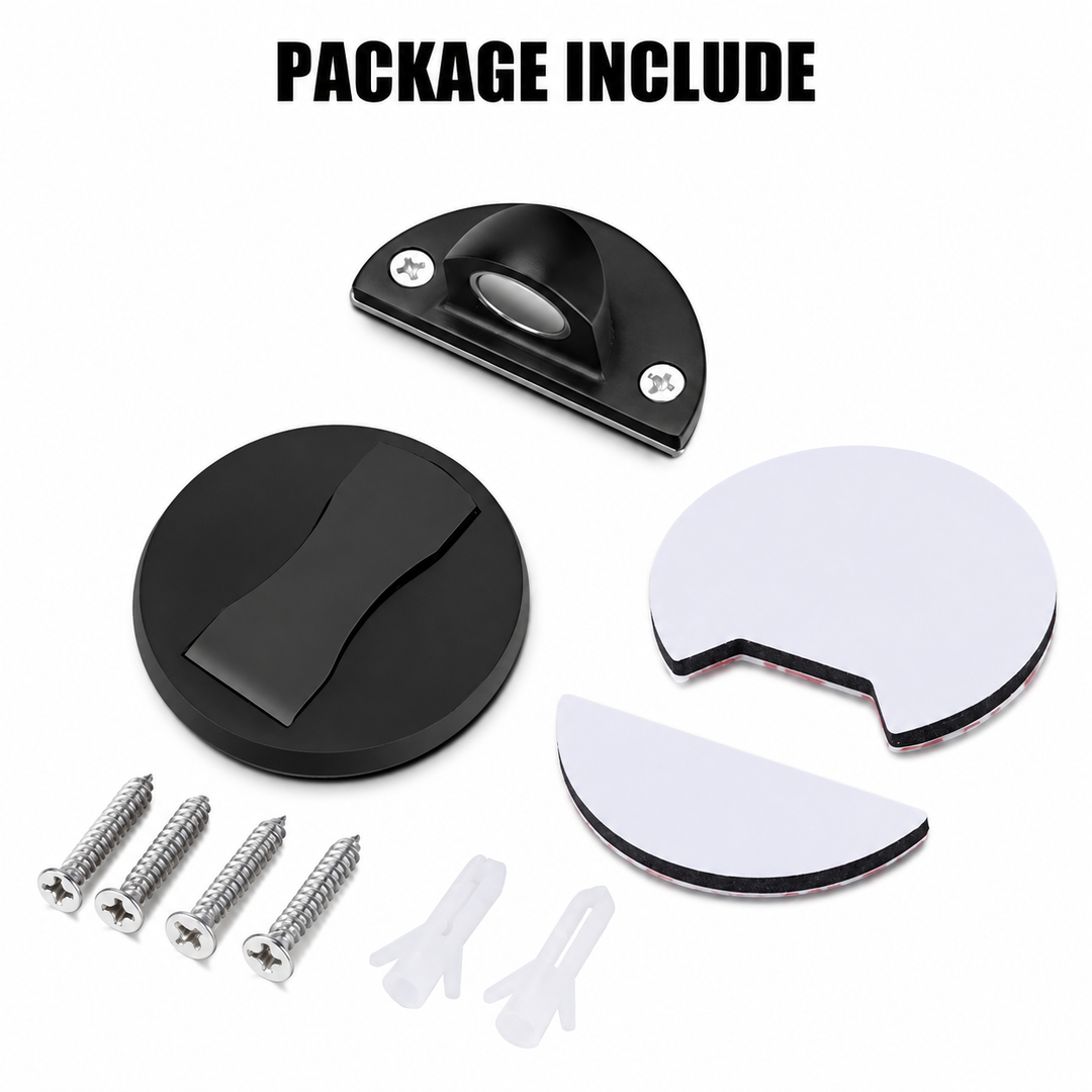 LuxeHold™ Magnetic Door Stopper &amp; Wall Protector