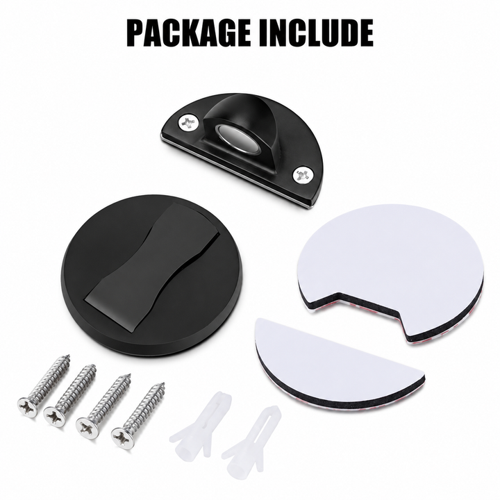 LuxeHold™ Magnetic Door Stopper &amp; Wall Protector