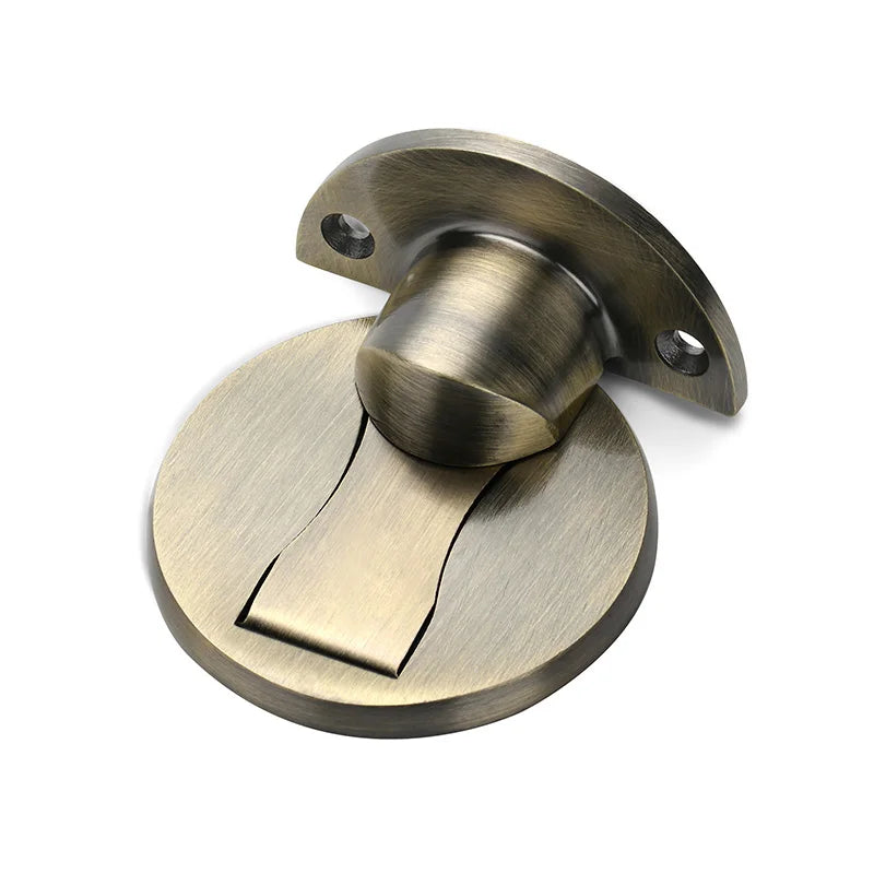 Bronze magnetic door stop hidden door holder