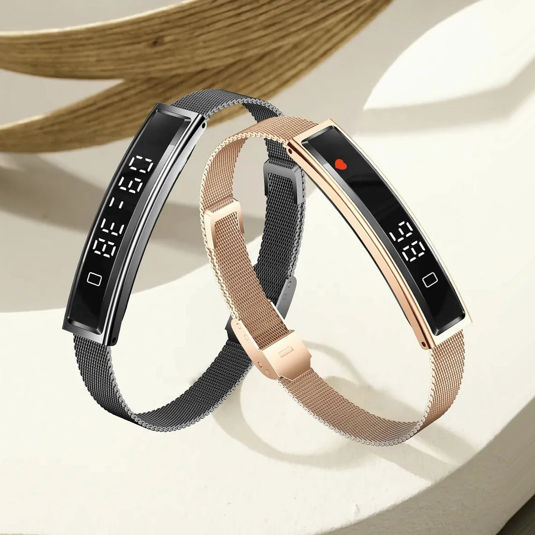 Fitness Tracker Bracelet with HRV &amp; Stress Monitoring