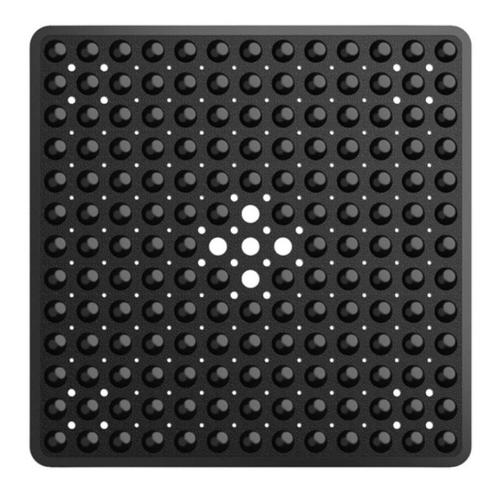Jet Black Bath Mat