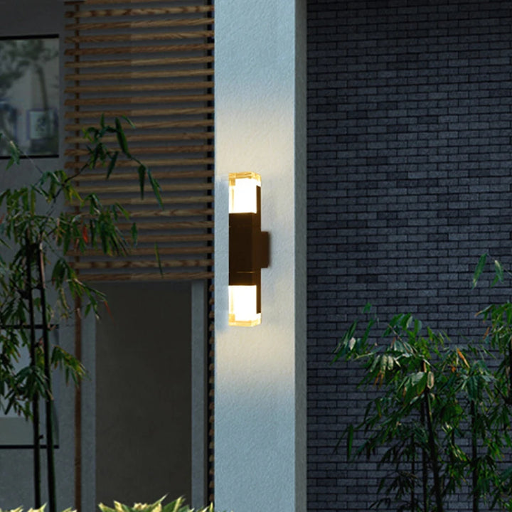 Outdoor Wall Light with Motion Sensor – Waterproof Black LED PIR Security Wall Lamp 7W/14W (Warm, Neutral &amp; Cool White)