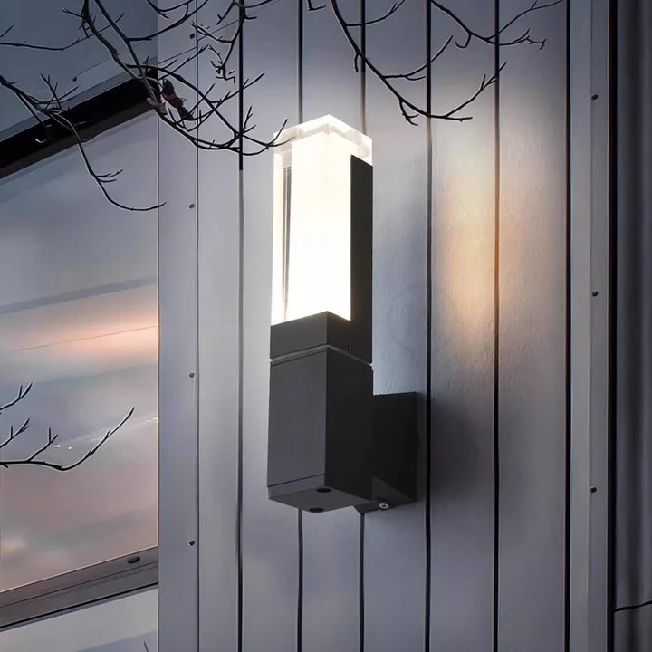 Outdoor Wall Light with Motion Sensor – Waterproof Black LED PIR Security Wall Lamp 7W/14W (Warm, Neutral &amp; Cool White)