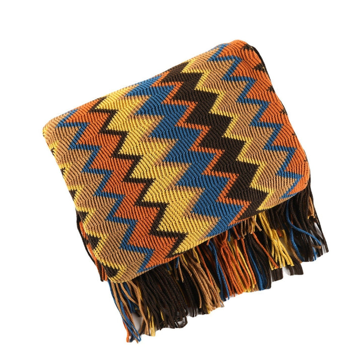 BohoWeave – Luxury Chevron Throw Blanket