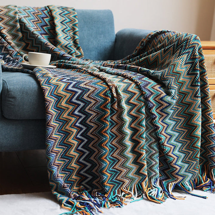BohoWeave – Luxury Chevron Throw Blanket