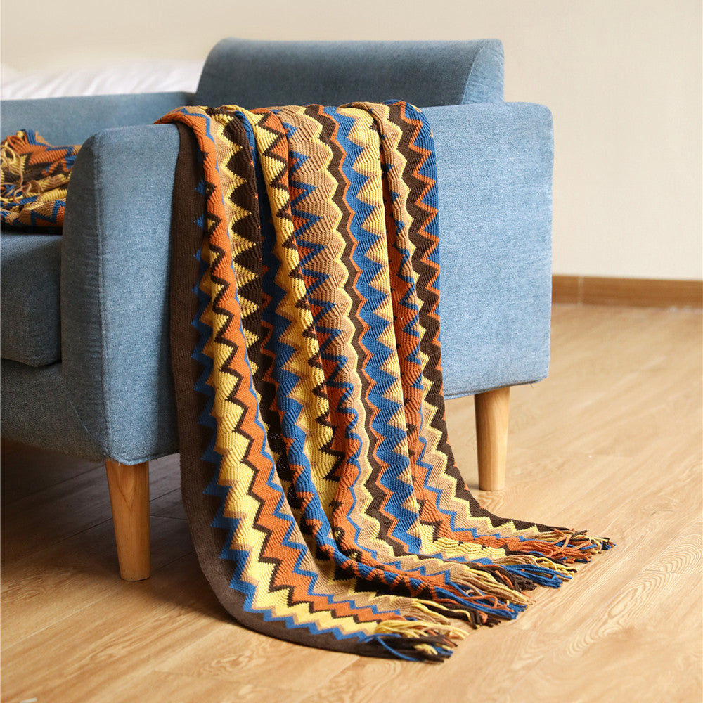 BohoWeave – Luxury Chevron Throw Blanket