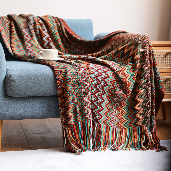 BohoWeave – Luxury Chevron Throw Blanket