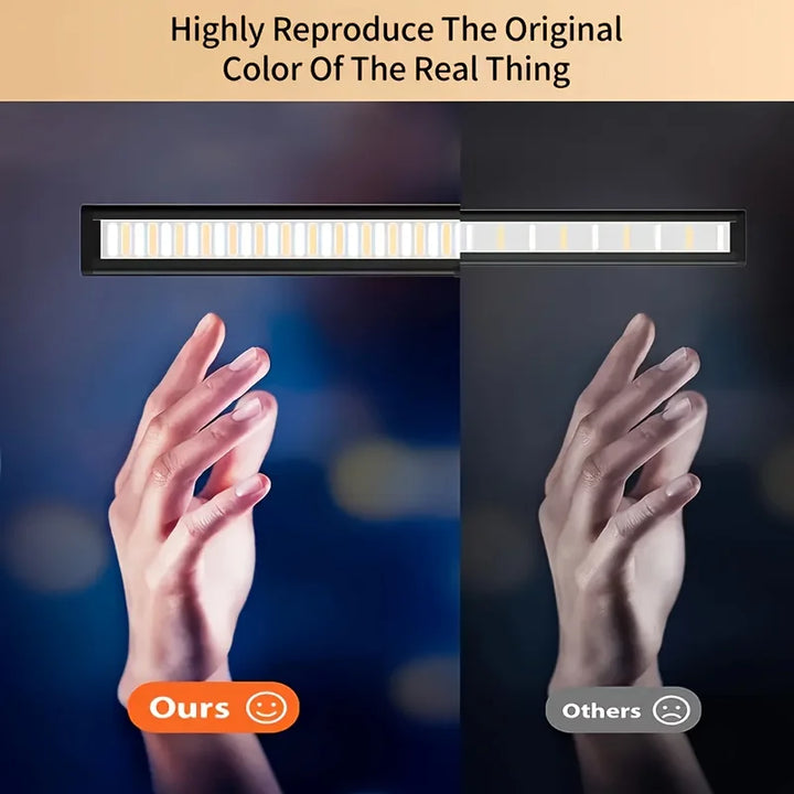 USB LED Desk Lamp with Clamp – Dimmable, Flexible Gooseneck