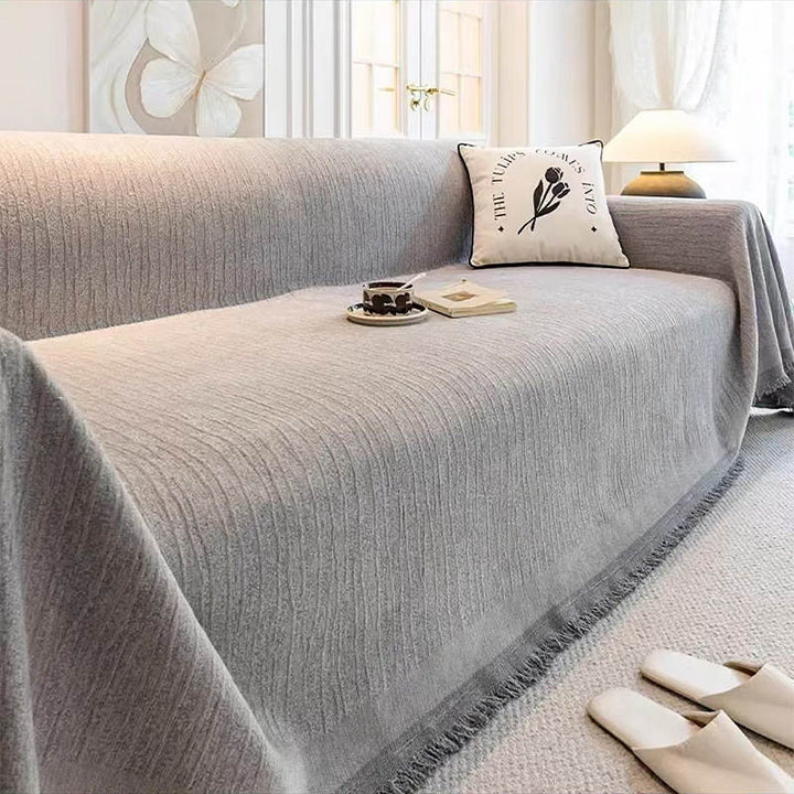 Waterproof sofa cover in Grey