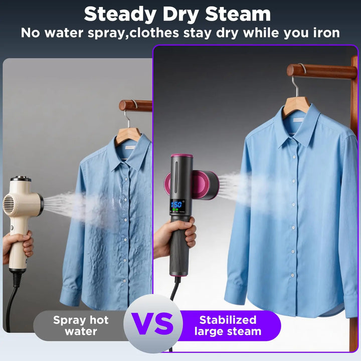Portable handheld steam iron for clothes product detail