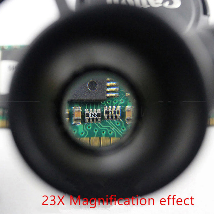 Head magnifier interchangeable 8X 15X 23X lenses