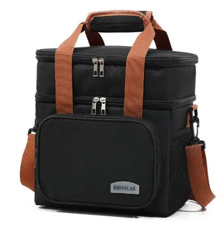 Insulated lunch bag - Black