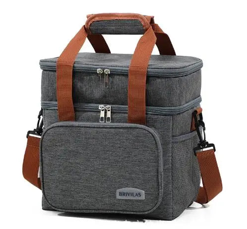 Insulated lunch bag - Gray