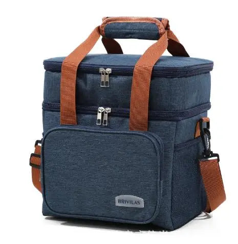 Insulated lunch bag - Blue