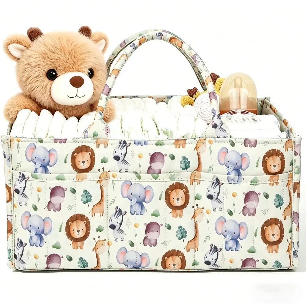 Meadow Wildflower nappy caddy
