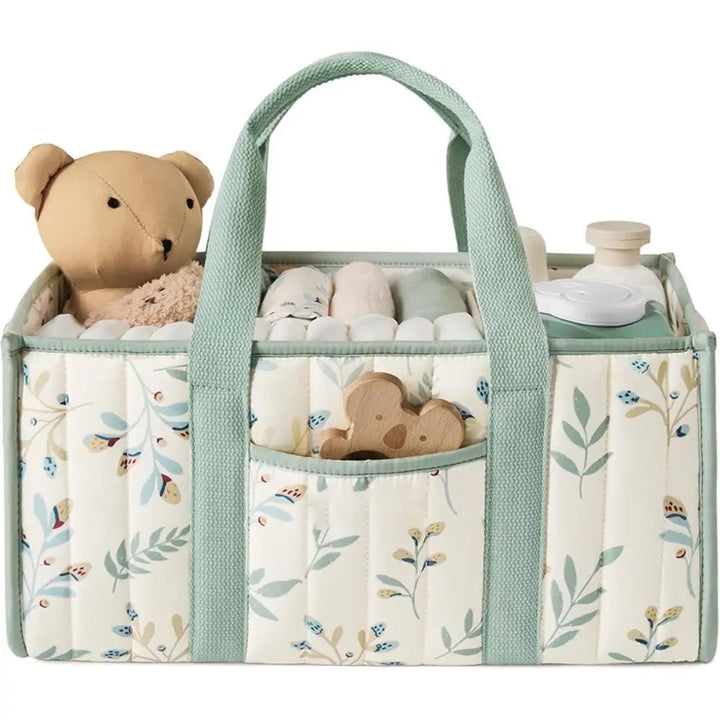 Large-capacity baby caddy with multiple compartments