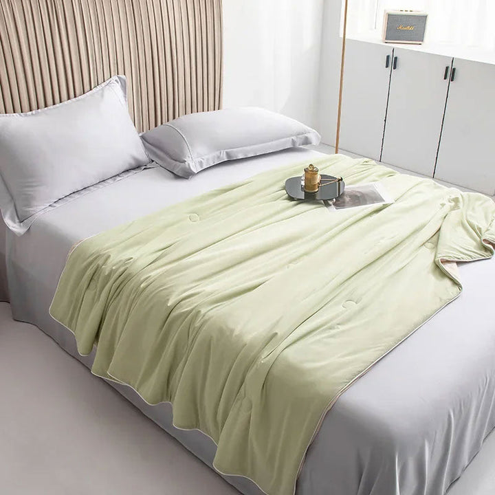 CoolBreeze – Luxury Breathable Cooling Blanket