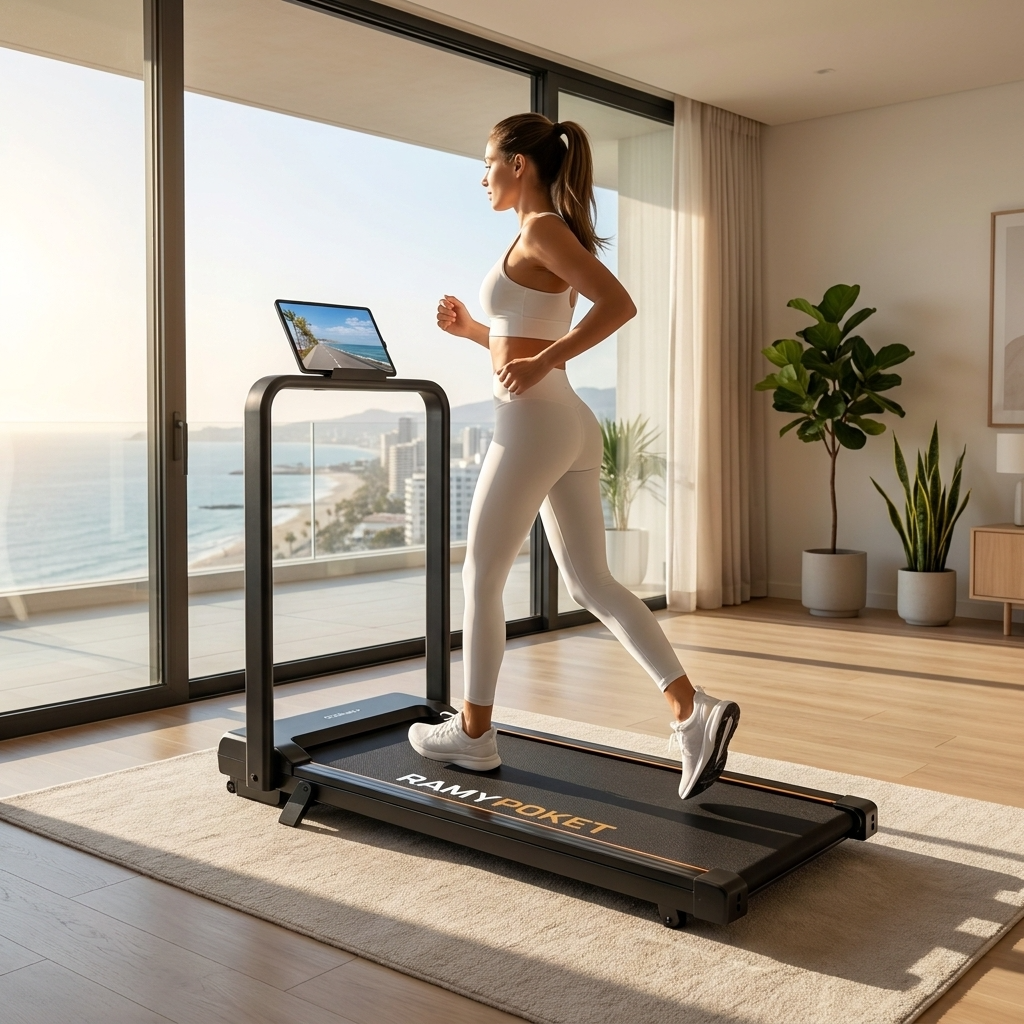 Walking Pad Treadmill with 9% Incline – Compact Under-Desk Walking Pad | 2.5HP, App Control, 120kg | AU Stock