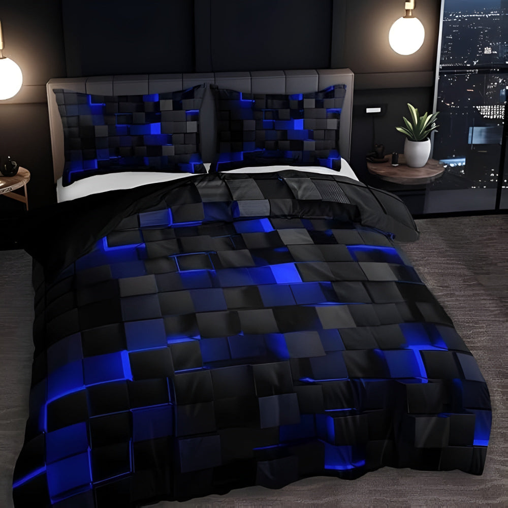 GEOMATRIX | 3pcs Quilt Cover Set